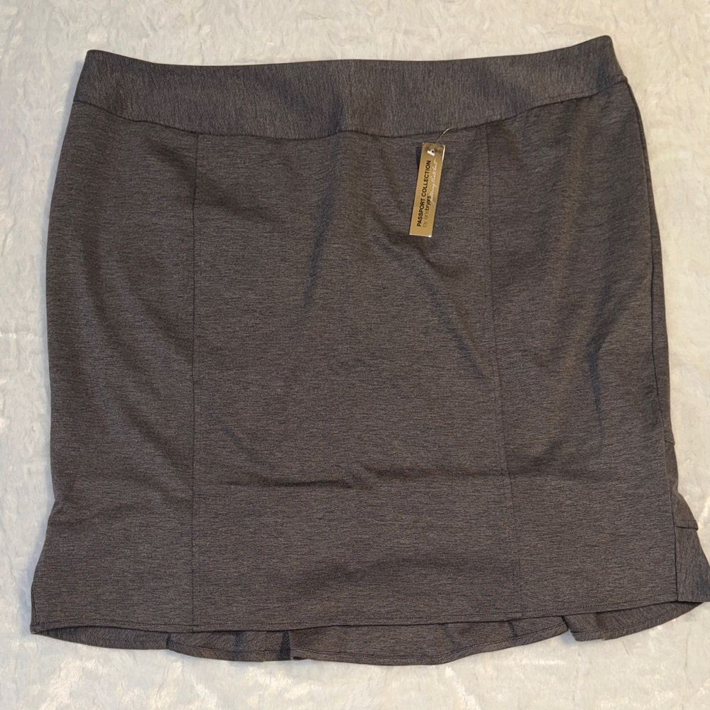 Lane Bryant Charcoal Skirt